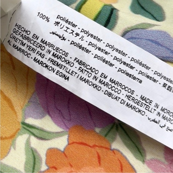 NWOT Zara Satin Effect High Waist Floral Pants
Size XS - Picture 13 of 13